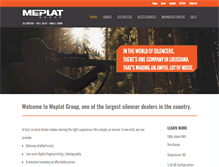 Tablet Screenshot of meplatgroup.com